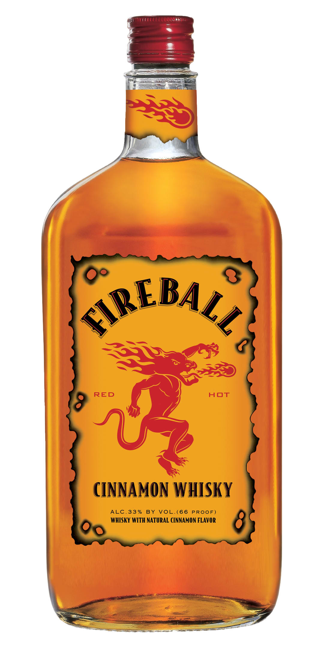 Fireball Pong Party Kit Cinnamon Whisky 750ml 66 Proof