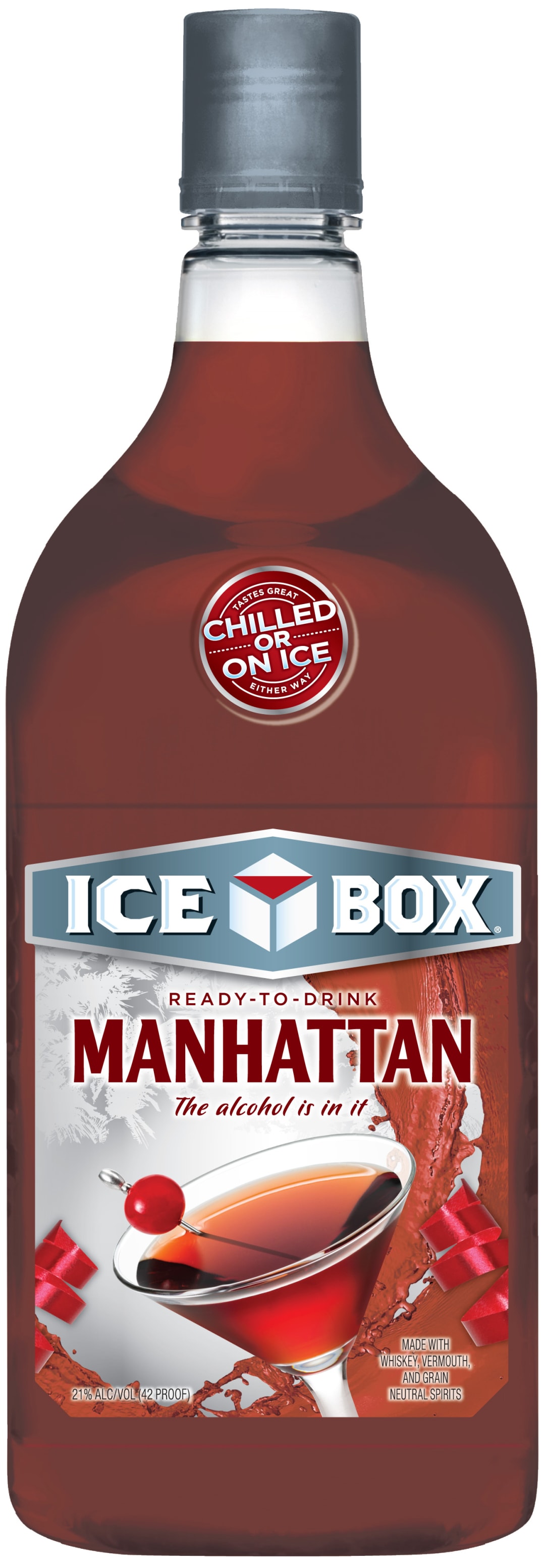 Ice Box Ready-To-Drink Manhattan 1.75l 42 Proof