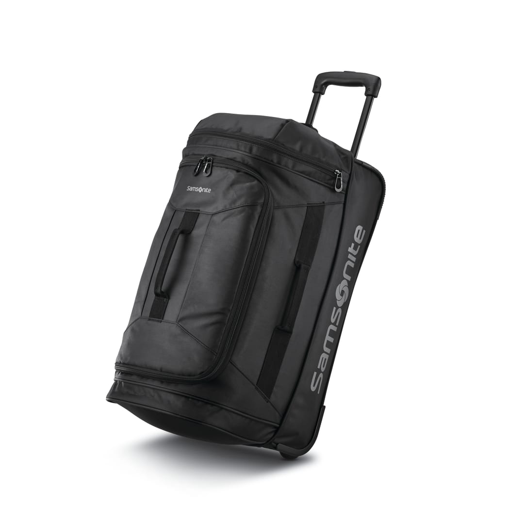Andante 2 Wheeled Duffle 22 - All Black