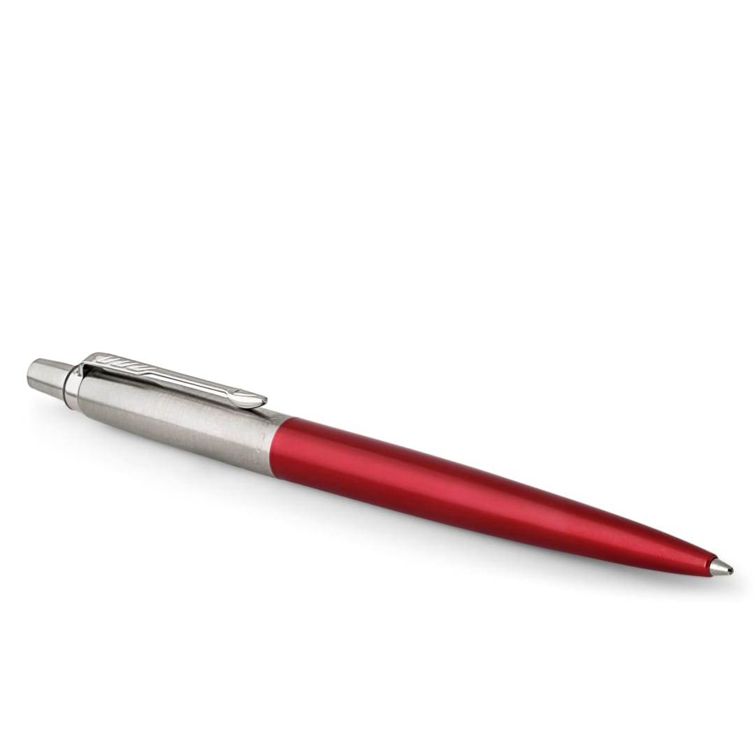 Parker Jotter Ballpoint Pen, Kensington Red with Medium Point Blue Ink, Gift Box (1953187)