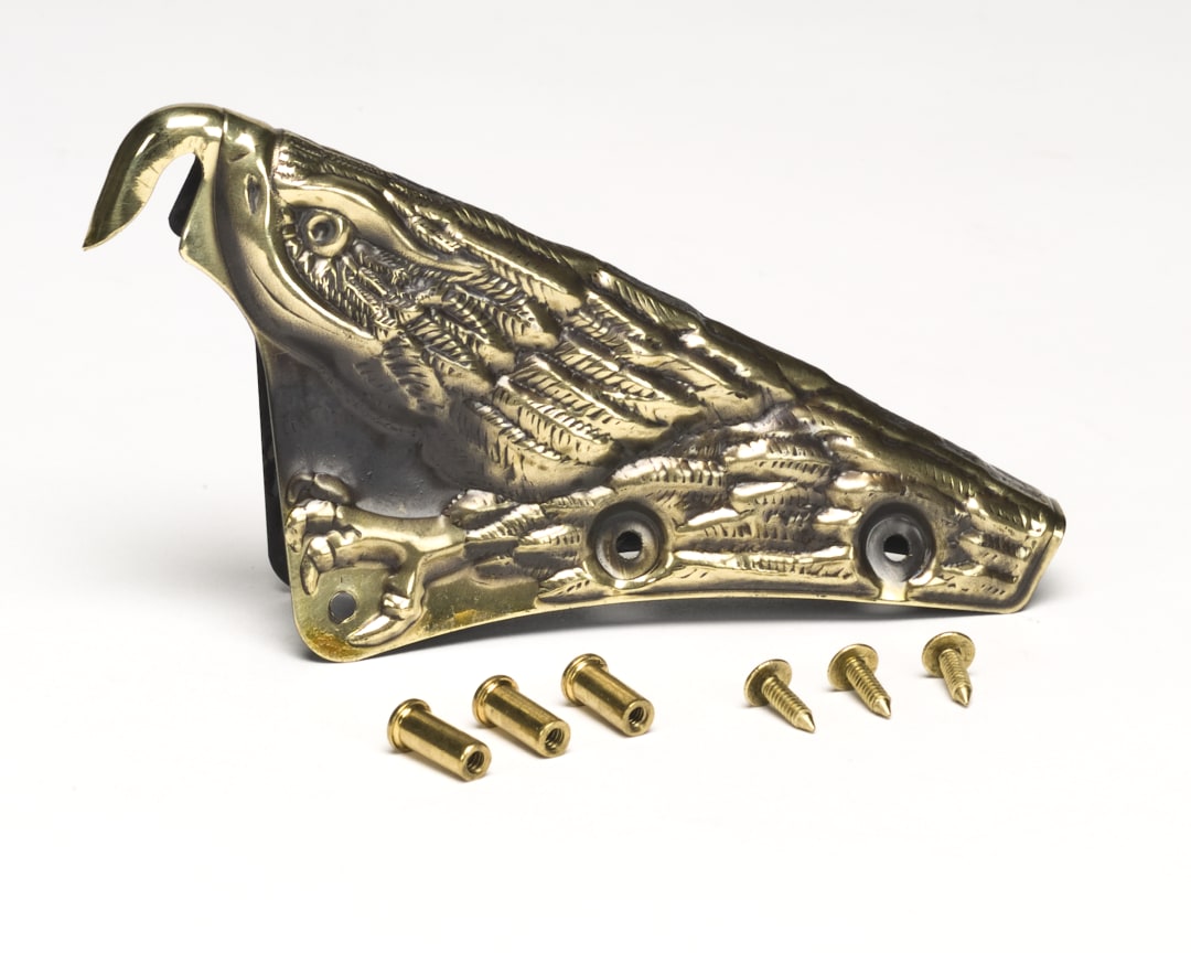FRONT HOLDER, CARVED EAGLE, PKG