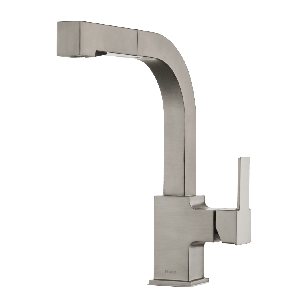 Arkitek 1-Handle Pull-Out Kitchen Faucet in Stainless Steel