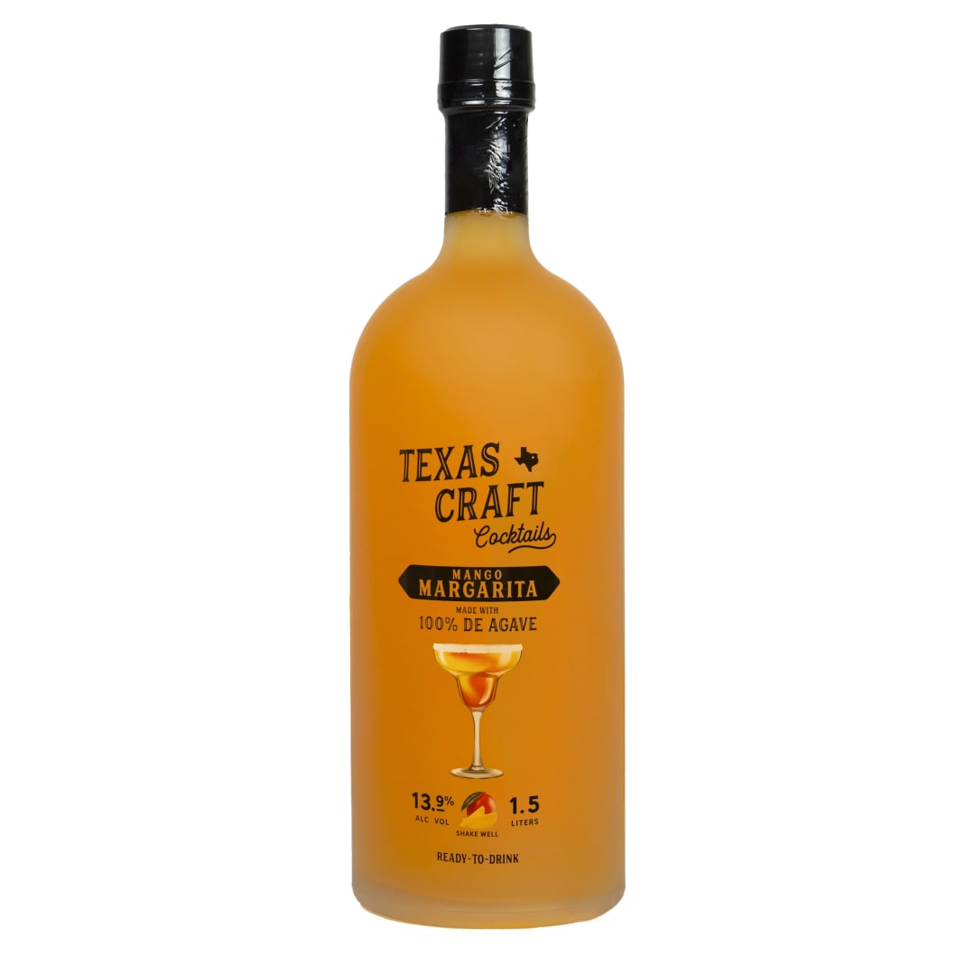 Texas Craft Mango Margarita Cocktail 1.5l 27.8 Proof