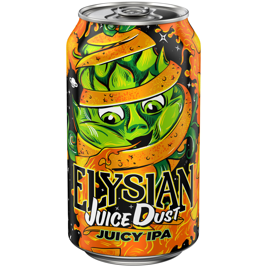 Elysian Juicy IPA Juice Dust Beer 12 fl oz