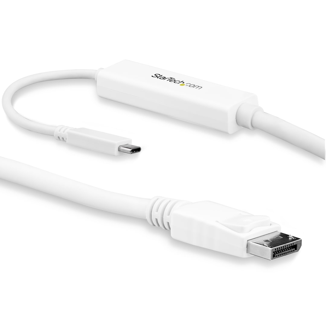 USB C to DP M M cable 3m 9ft white