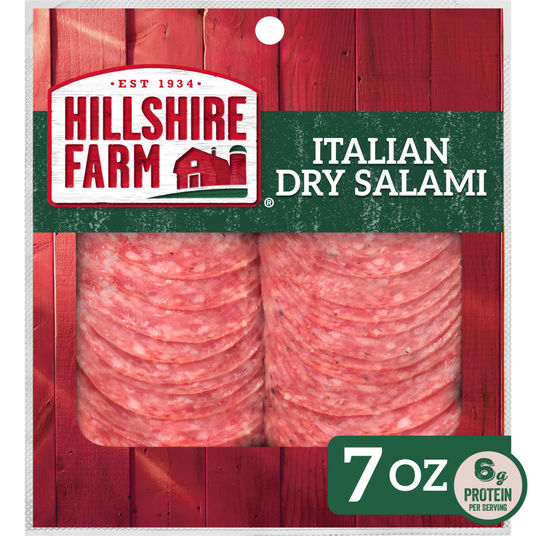 Hillshire Farm Italian Dry Salami Sandwich Meat, 7 oz