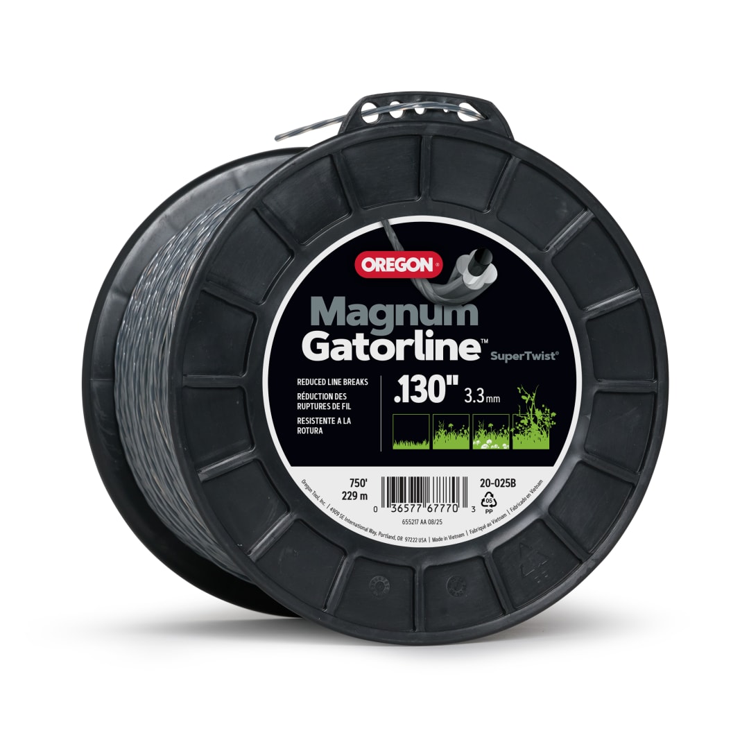 Oregon Magnum Gatorline Twist Trimmer line, 0.130in, 750ft Spool