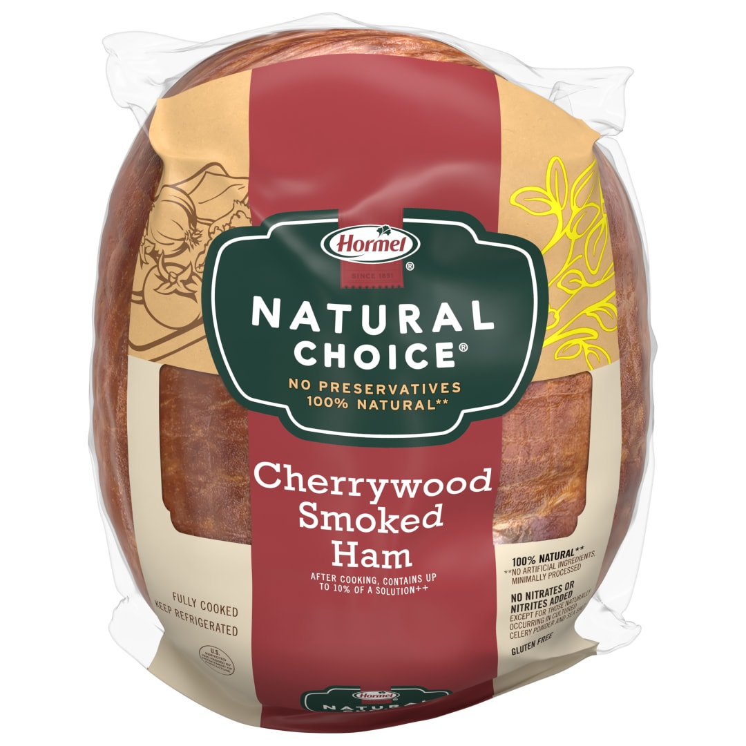 HORMEL NATURAL CHOICE Cherrywood Smoked Natural Juice Ham