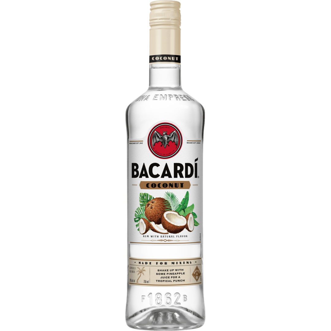 Bacardi Coconut Rum, Gluten Free 35% 750mL