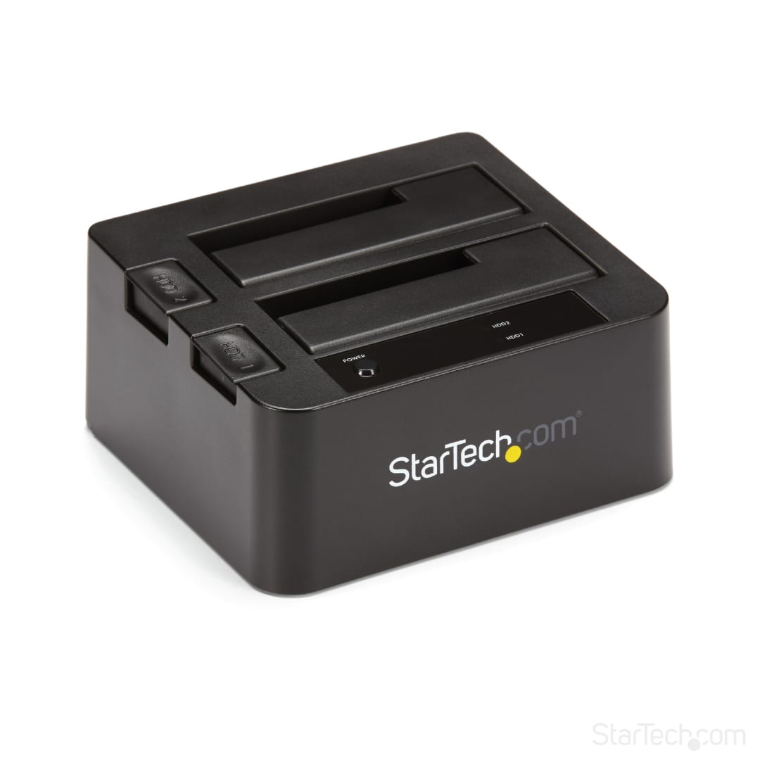 USB 3 1 Dual Bay HDD SSD Drive Docking Station