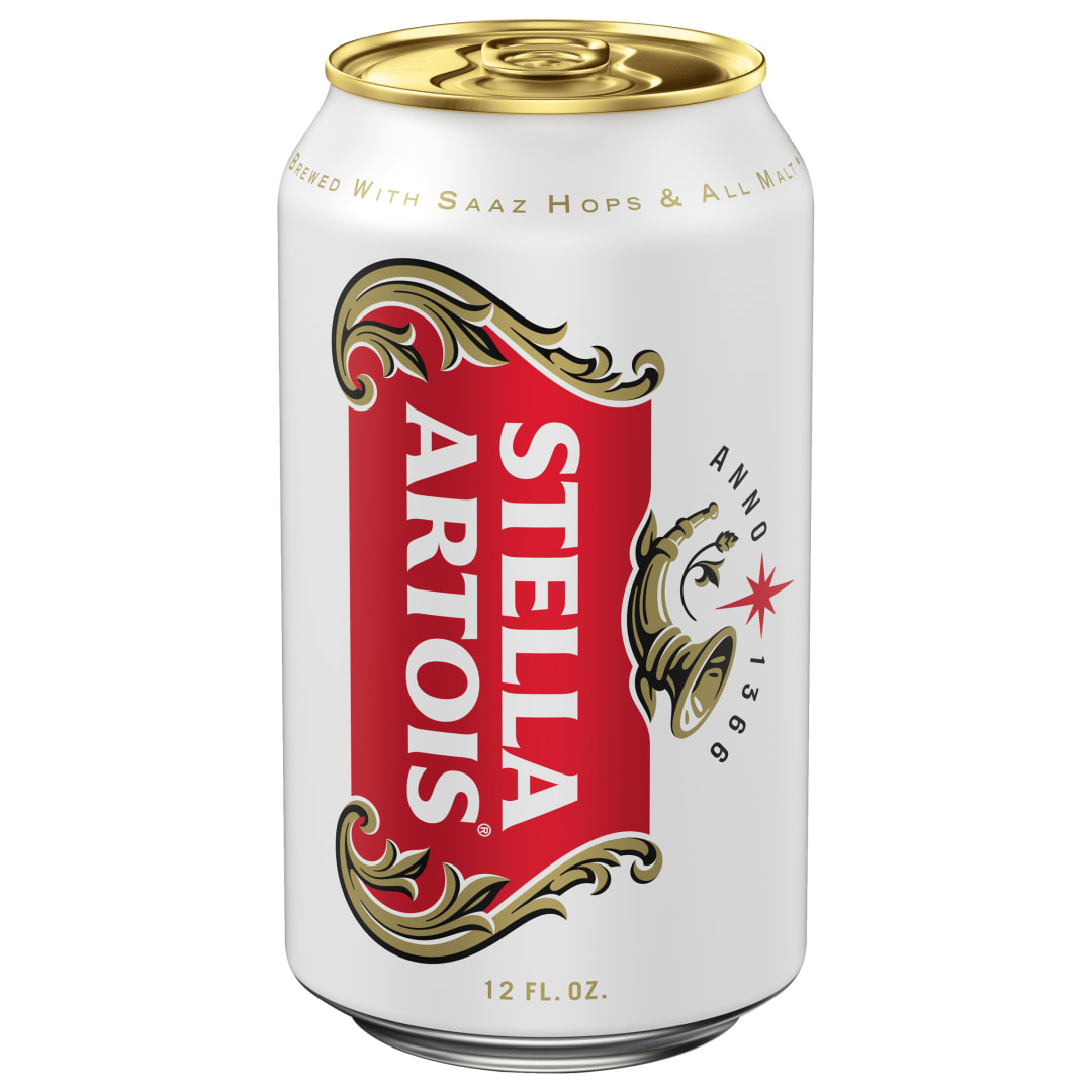 Stella Artois Lager Beer 12 fl oz Can