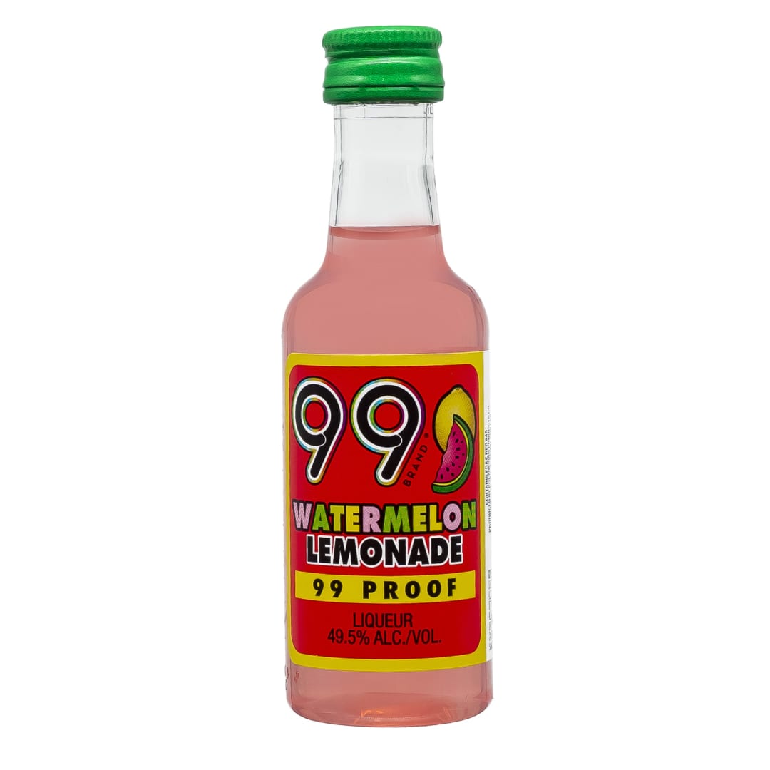 99 Brand Watermelon Lemonade Liqueur 50ml 99 Proof