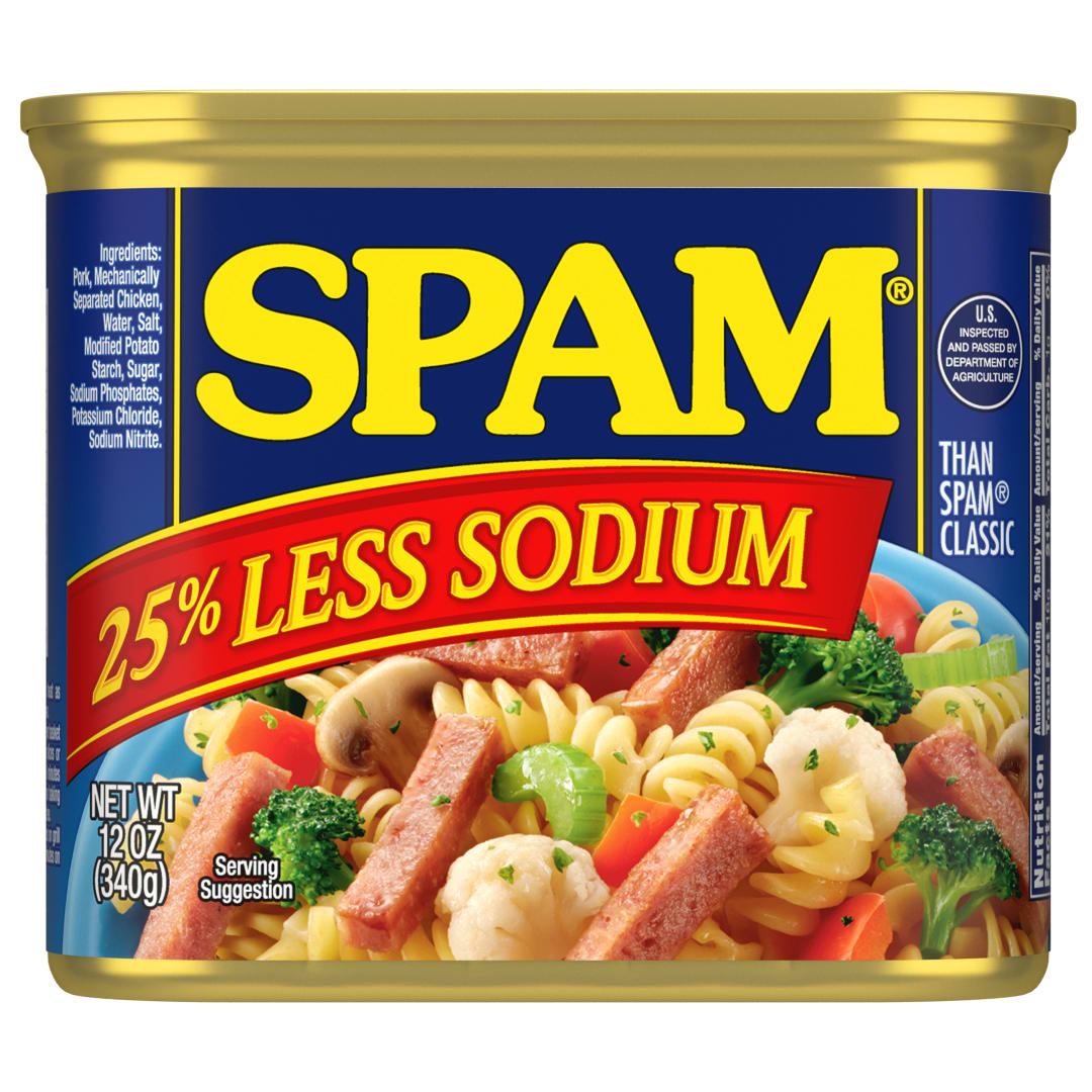 SPAM Less Sodium