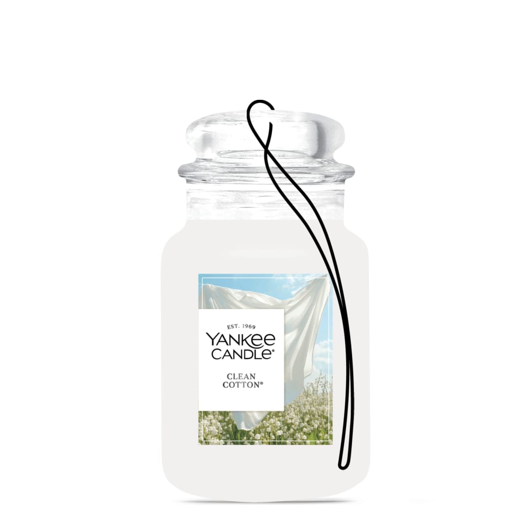 Yankee Candle® Clean Cotton® Car Jar® (Single, Paperboard)