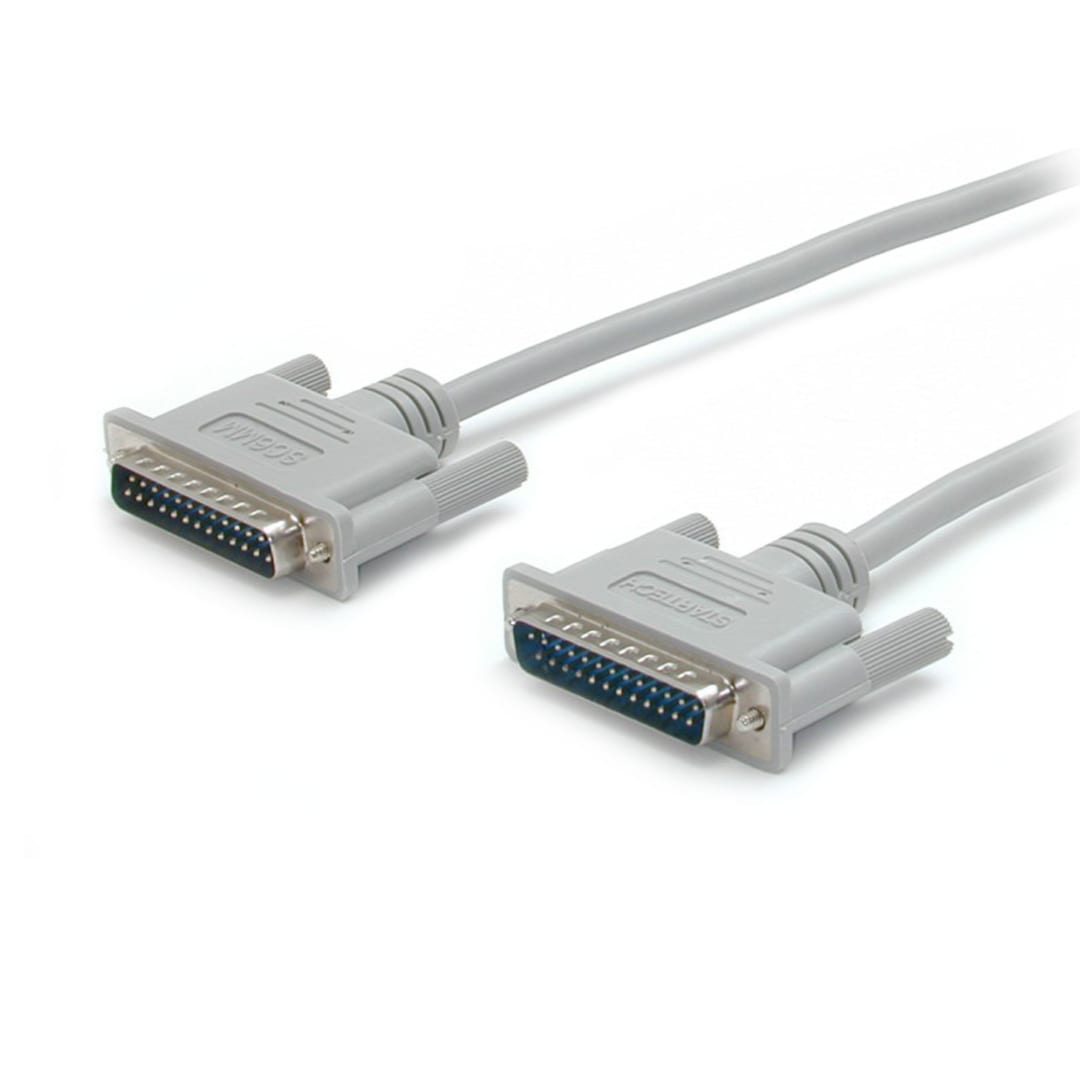 10 FT SERIAL CABLE (DB25M/M)