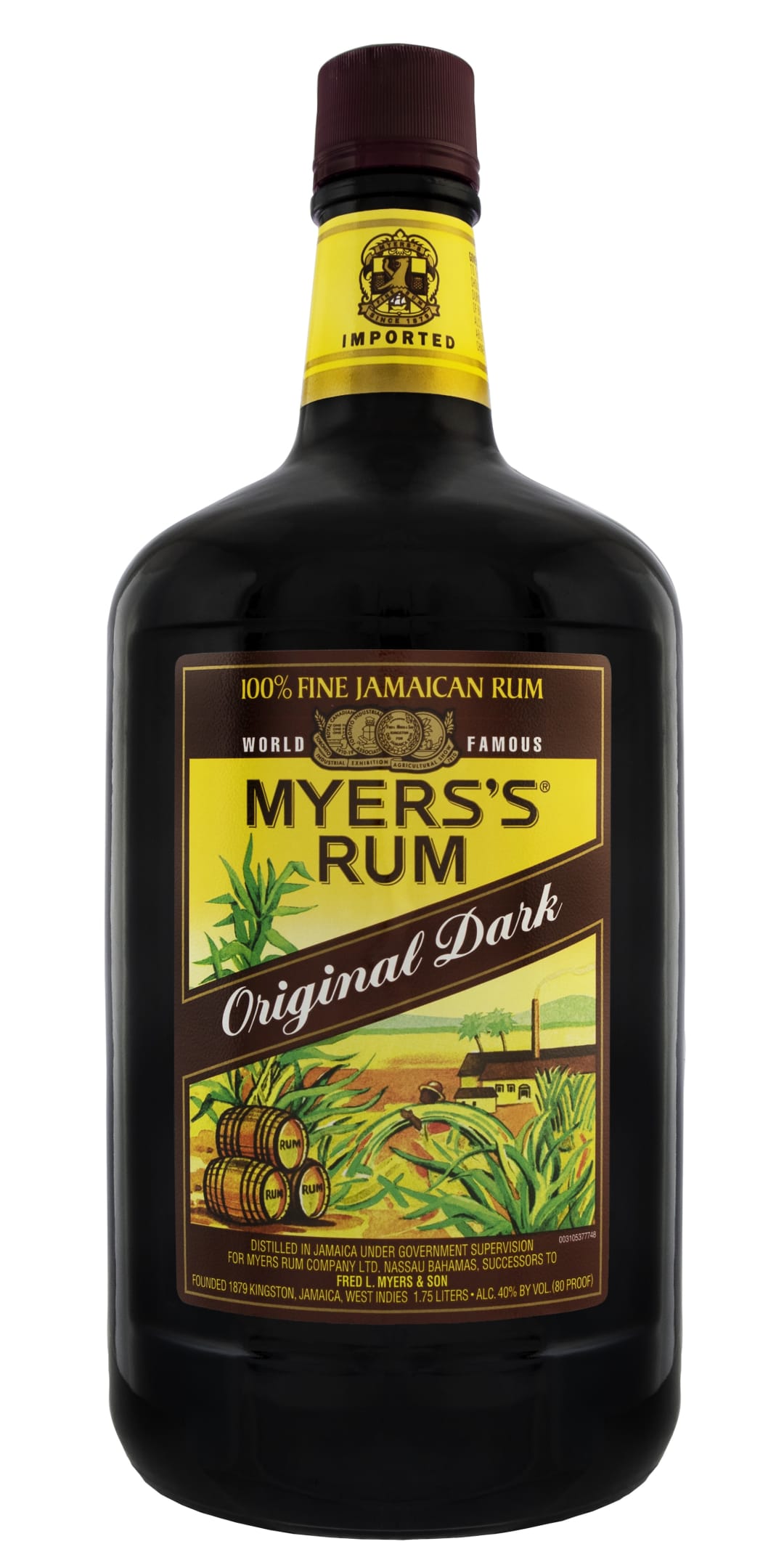 Myers's Original Dark Rum 1.75l 80 Proof