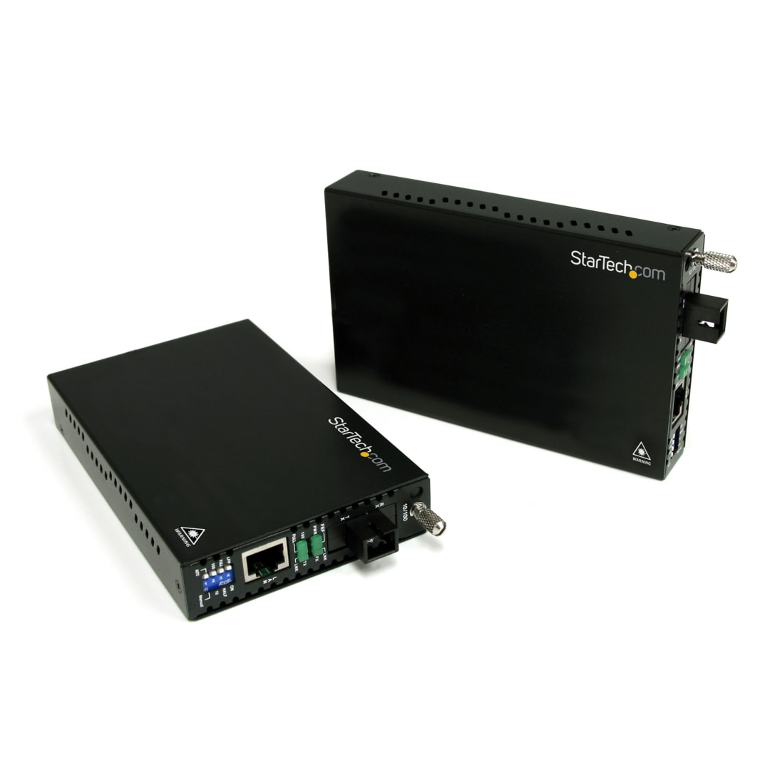 10 100 Ethernet WDM Fiber Media Converter Kit SC