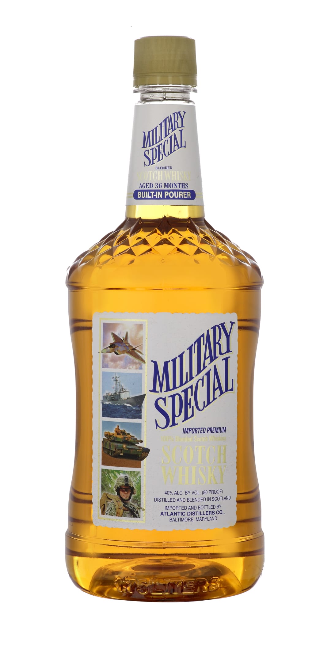 Military Special Blended Scotch Whisky 1.75l 80 Proof