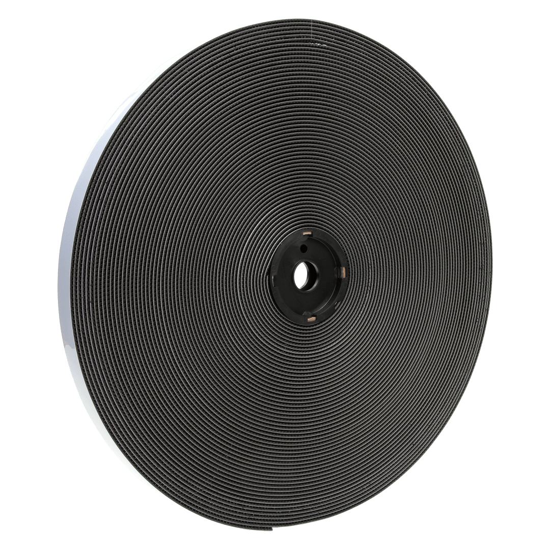 3M™ Dual Lock™ Flexibler Druckverschluss SJ354-Serie, SJ3540, Schwarz, 12 mm x 45.7 m, 5.7 mm, 40 Köpfe/cm², Innenbereich