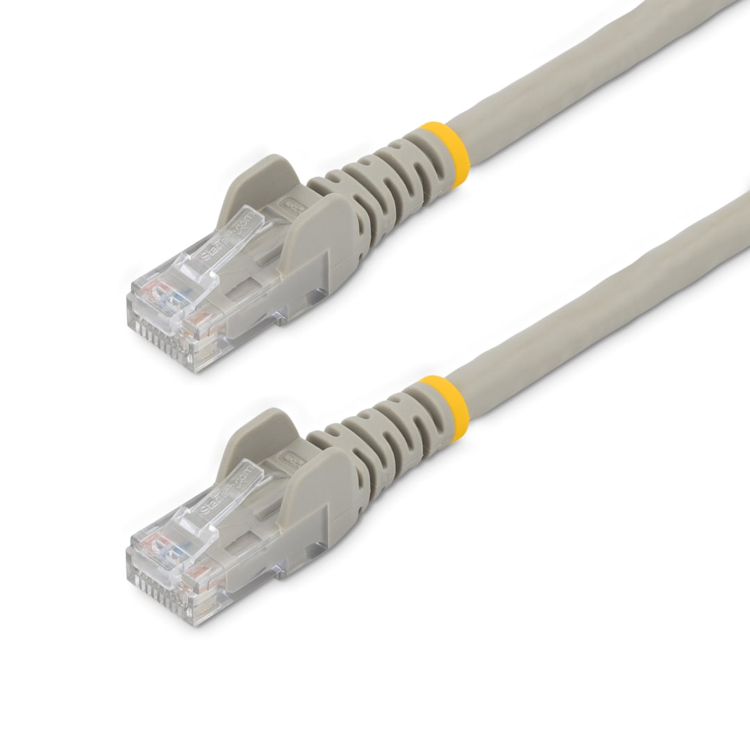 3 ft Gray Cat6 UTP Snagless Patch Cable - 10 Pack