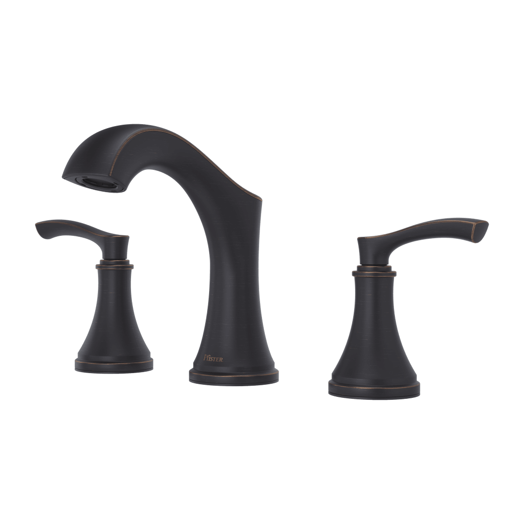 Auden 2-Handle 8" Widespread Bathroom Faucet in Tuscan Bronze