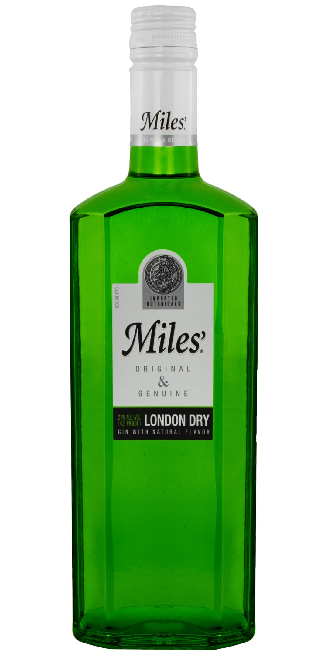 Miles London Gin 750ml 42 Proof