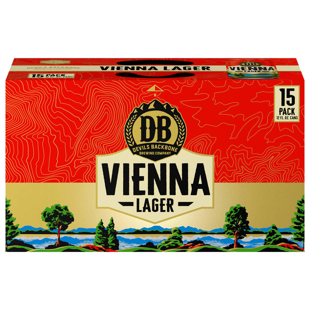 Devils Backbone Brewing Company Lager Vienna Beer 15 - 12 fl oz Cans