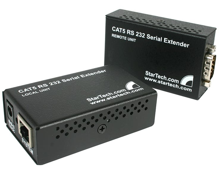 Category 5 RS232 Serial Extender - 1000m