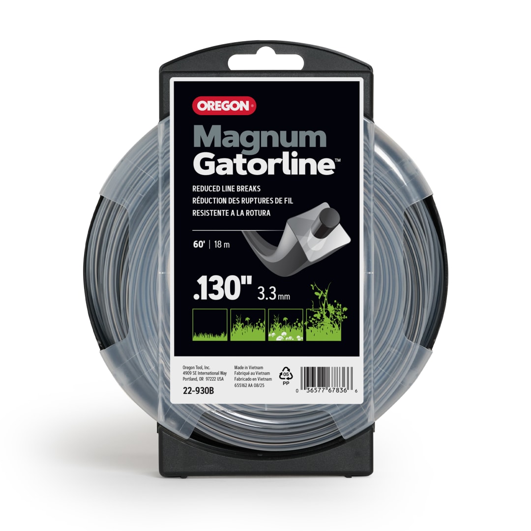 Oregon Magnum Gatorline Square Trimmer line, 0.130in, 60ft Donut