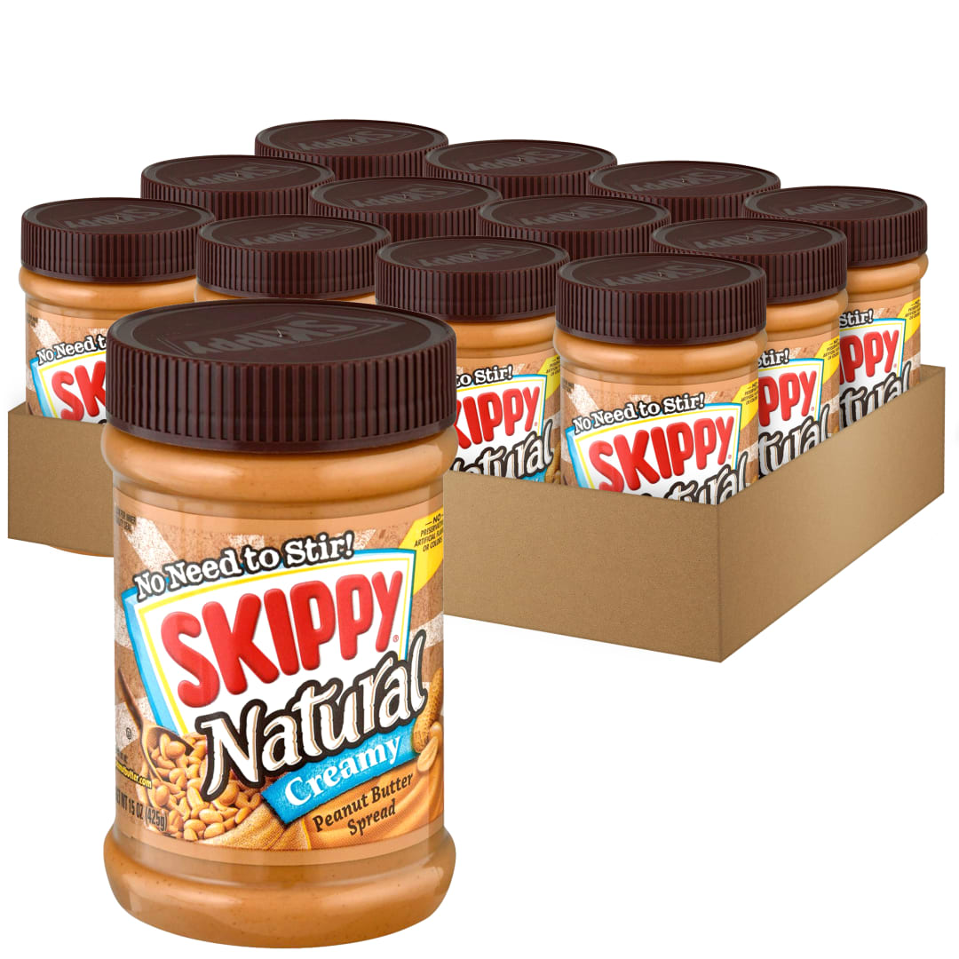 SKIPPY Natural Creamy Peanut Butter Spread