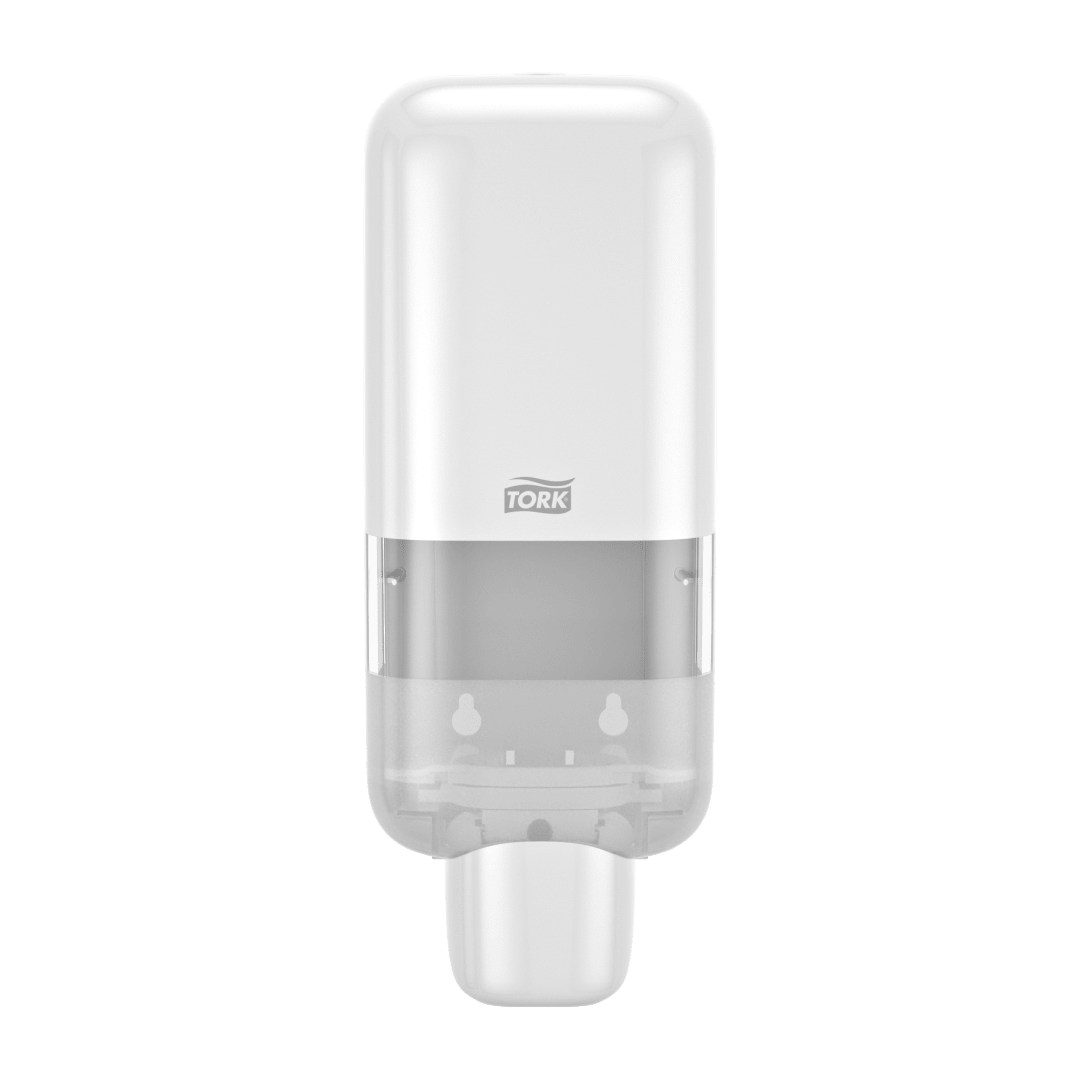 Tork Soap and Sanitiser Dispenser White