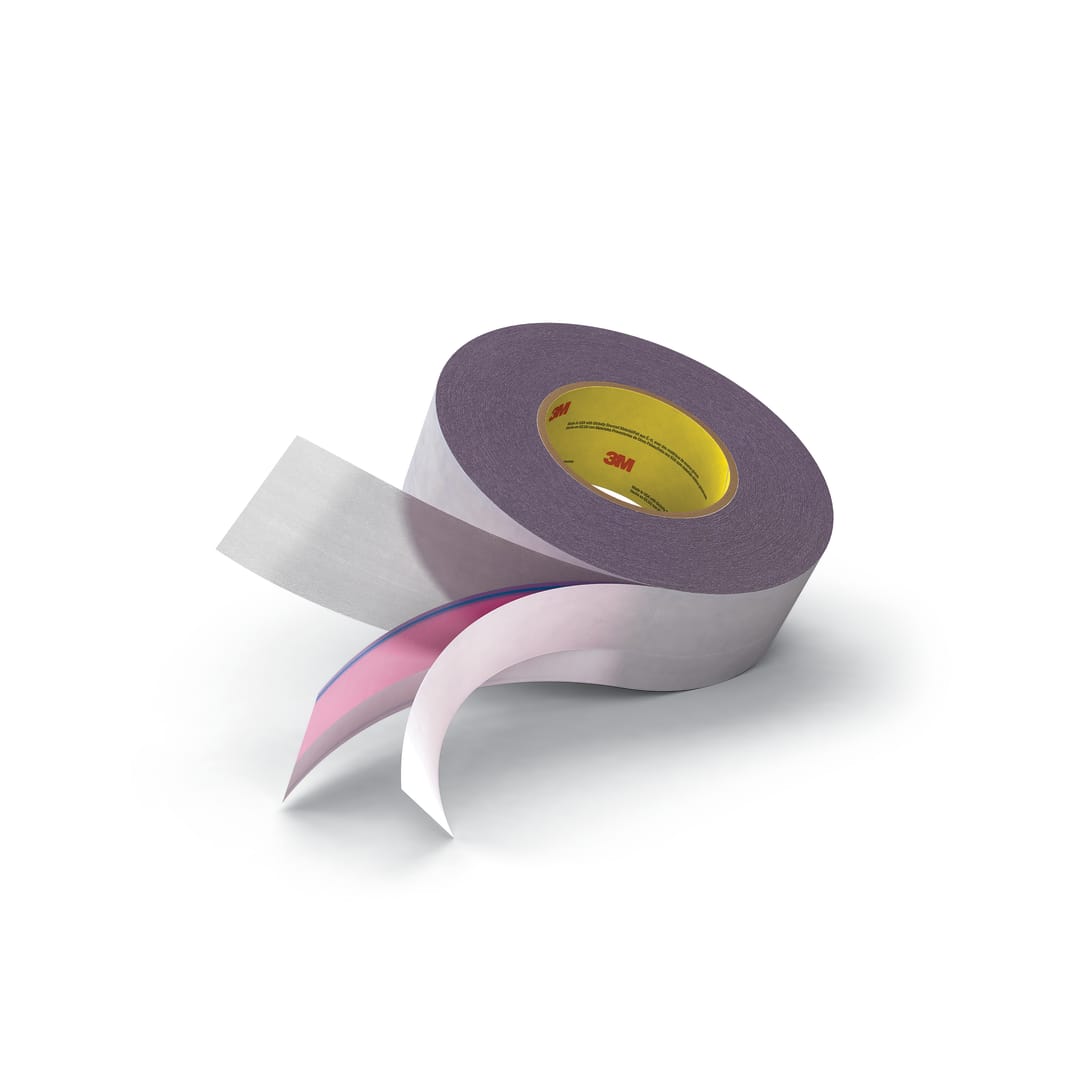 3M™ Spleißklebeband für fliegenden Rollenwechsel 8387, Rosa, 50 mm x 50 m, 0.19 mm