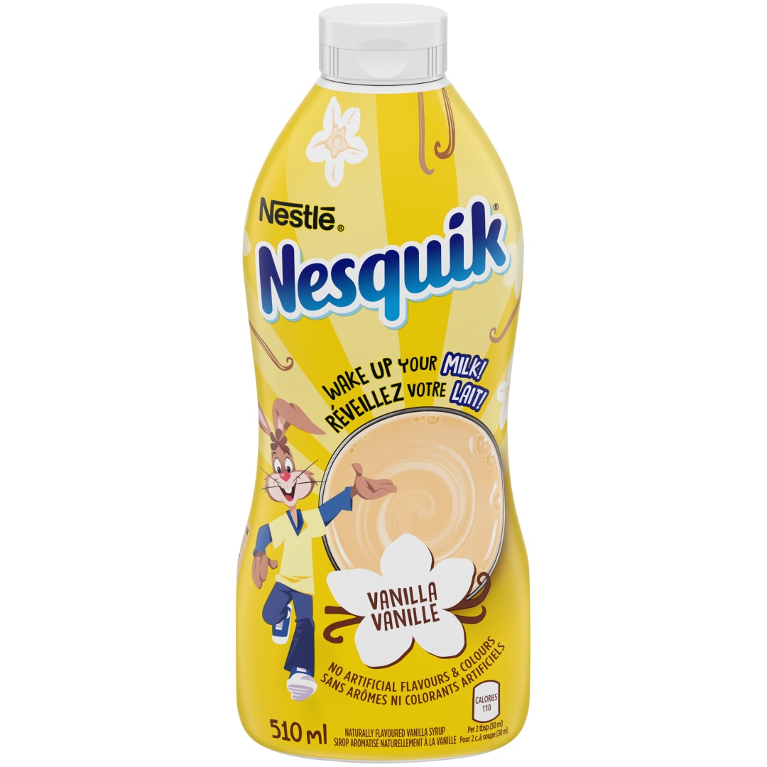NESQUIK Vanilla Syrup 12x510ml CA