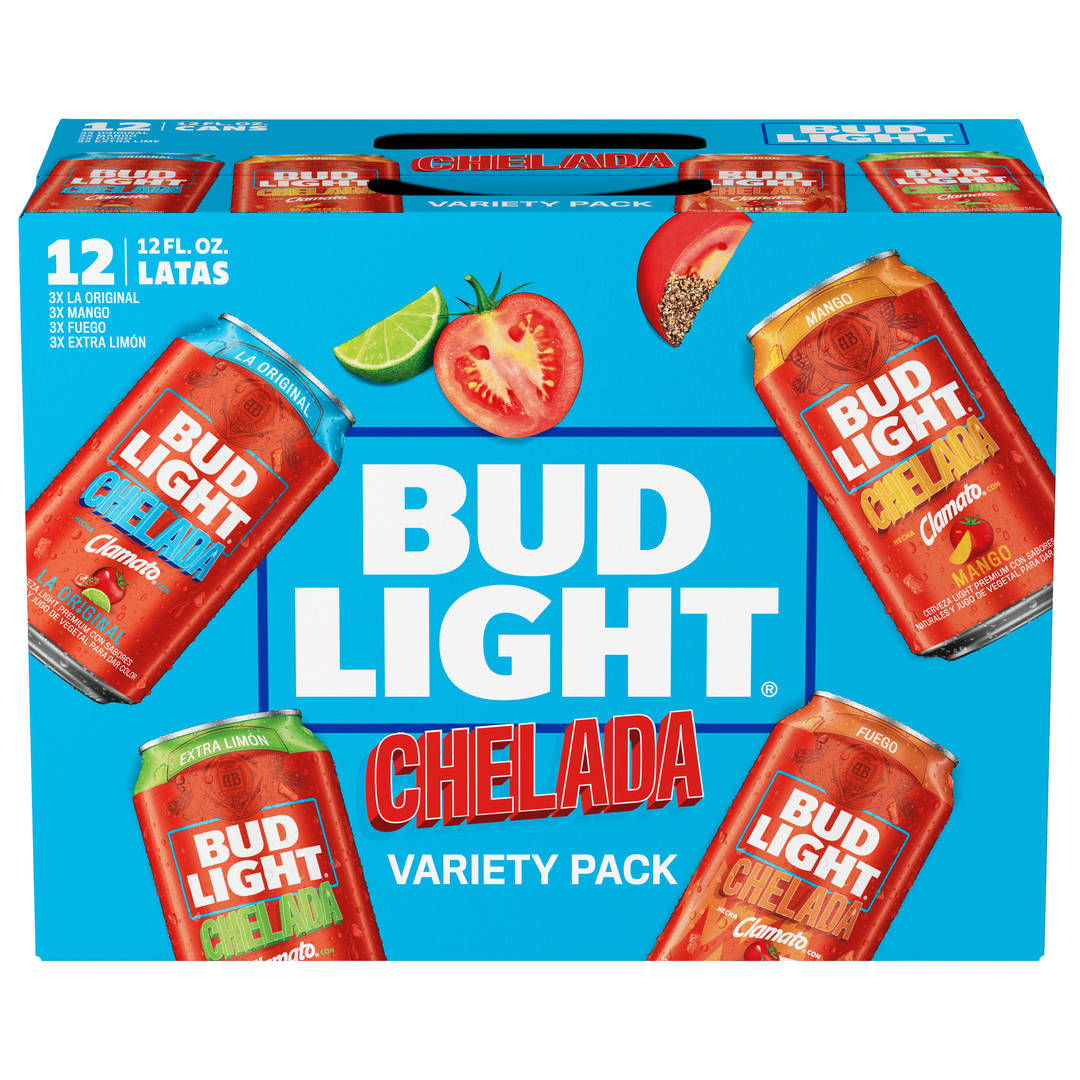Bud Light Variety Pack Chelada 12 - 12 fl oz Cans