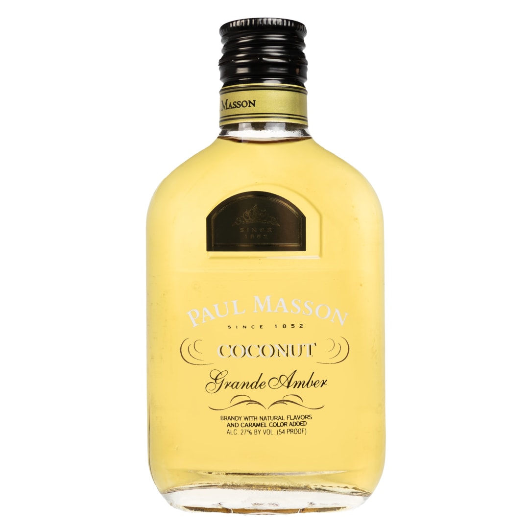 Paul Masson Grande Amber Coconut Brandy 200ml 54 Proof
