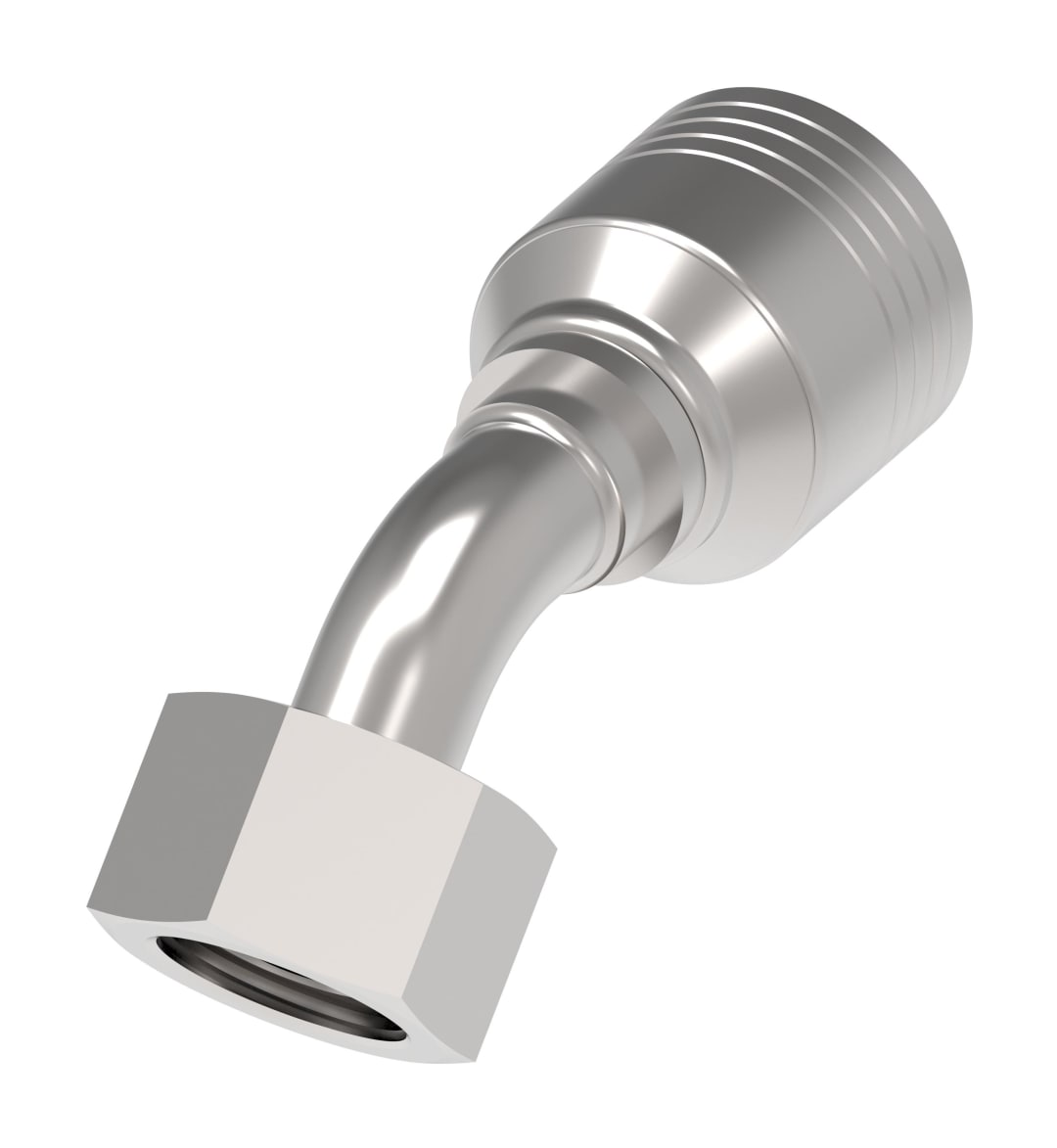 Aeroquip Female Dko H 45° M24x1.5 X 1/2 Hydraulic Fitting 4sp