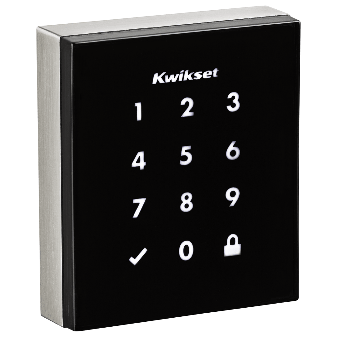 953 Obsidian Keyless Electronic Touchscreen Deadbolt in Satin Nickel