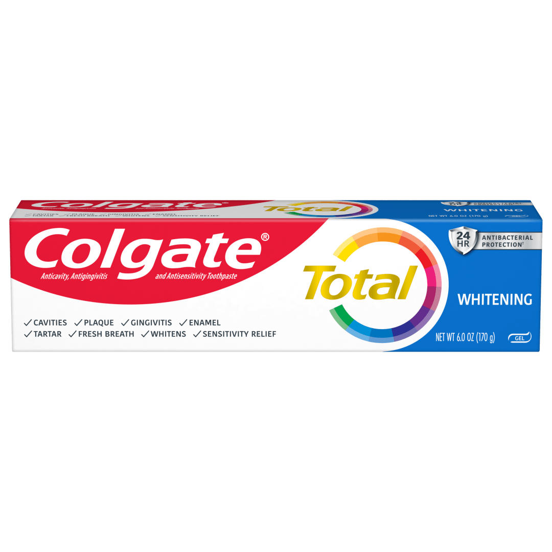 Colgate Total® Whitening Gel Toothpaste, 6.0 oz