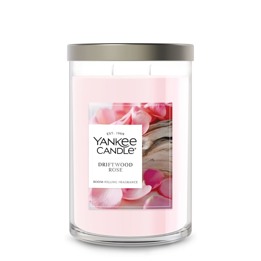 Yankee Candle Driftwood Rose Large Tumbler Candle