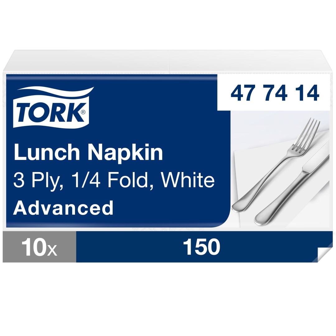 Tork Soft White Lunch Napkin