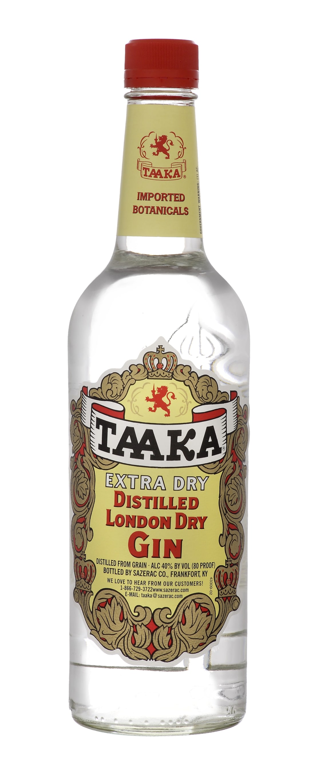 Taaka Gin 750ml 80 Proof