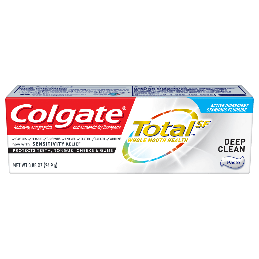 Colgate Total Toothpaste, Deep Clean, .88 oz. - Paste