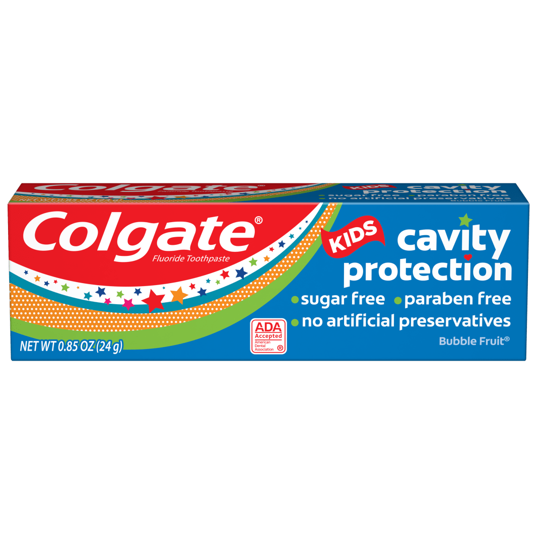 Colgate® Kids Cavity Protection Toothpaste, Bubble Fruit, .85oz