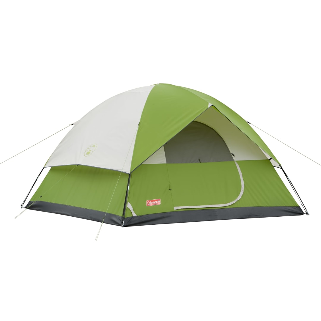 Coleman 4-Person Sundome Dome Camping Tent, Green