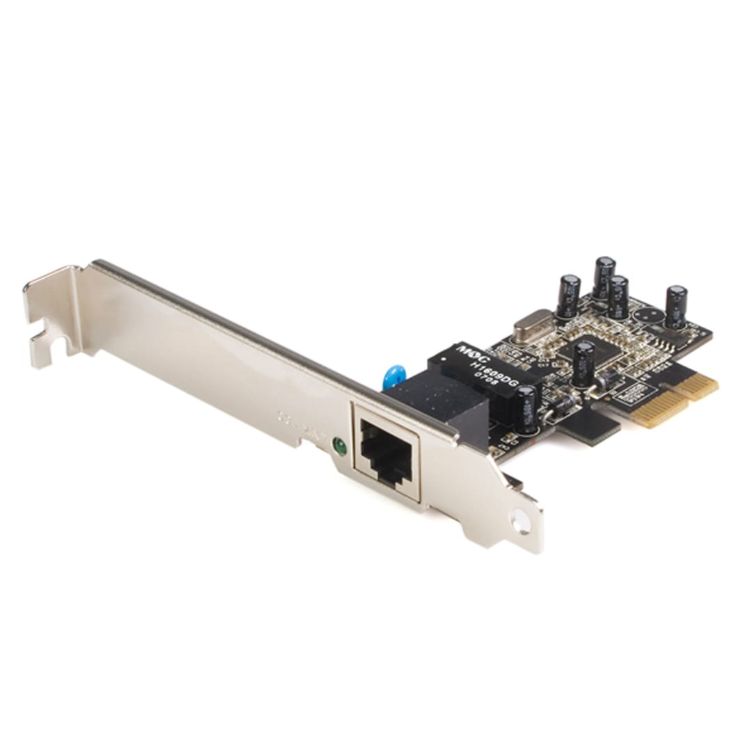 PCI E 10 100 Ethernet Card Dual Profile