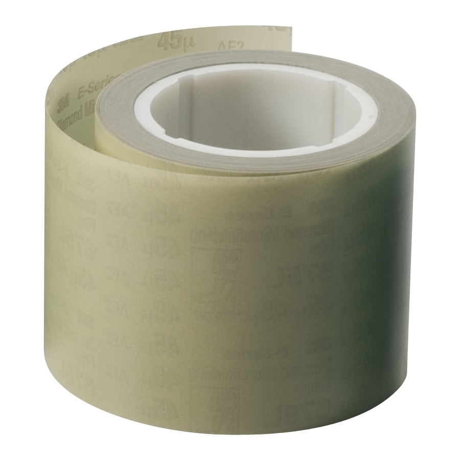 3M™ 675L Elmas Mikrofinisaj Film Rulosu, 4 inç x 50 ft x 3 inç 45 Mikron ASO Uyumlu Çekirdek, her kutuda 1 adet