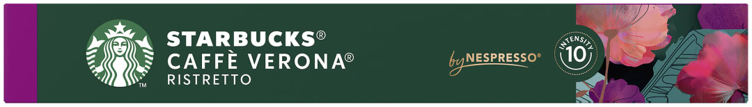 STARBUCKS CAFFÈ VERONA by NESPRESSO 10 Capsule 55g