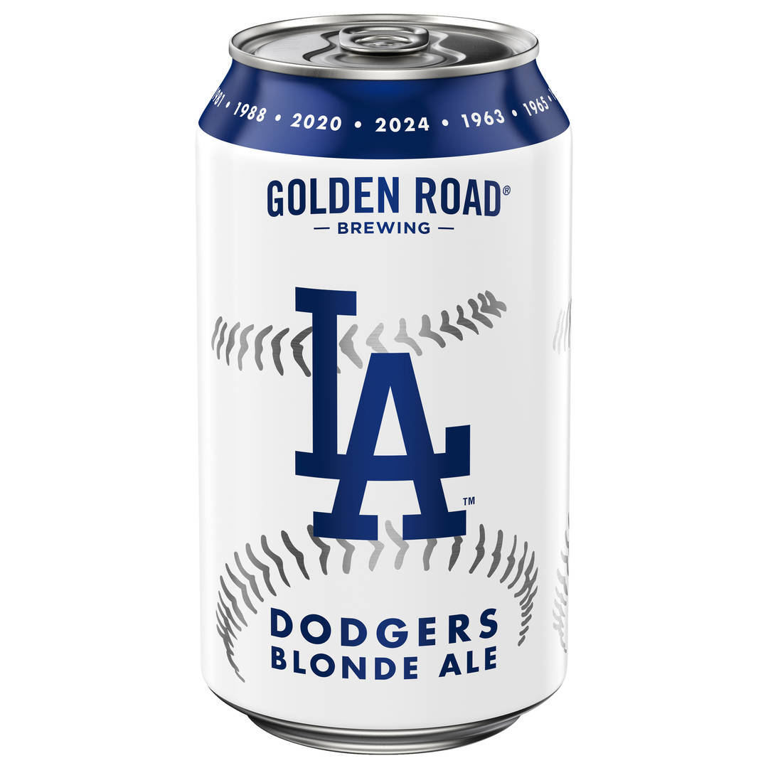 Golden Road Dodgers Blonde Ale MLB-Dodgers 12 oz Single CAN 4_8ABV - Craft Direct