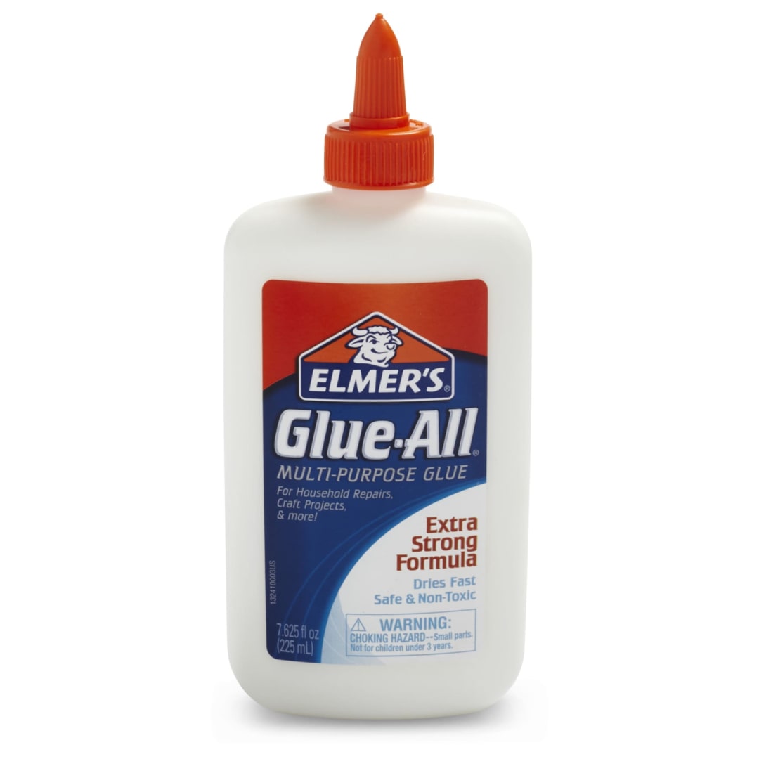 Elmer's Glue-All Multi-Purpose Liquid Glue, Extra Strong, Great for Making Slime, 7.625 Ounces, 1 Count