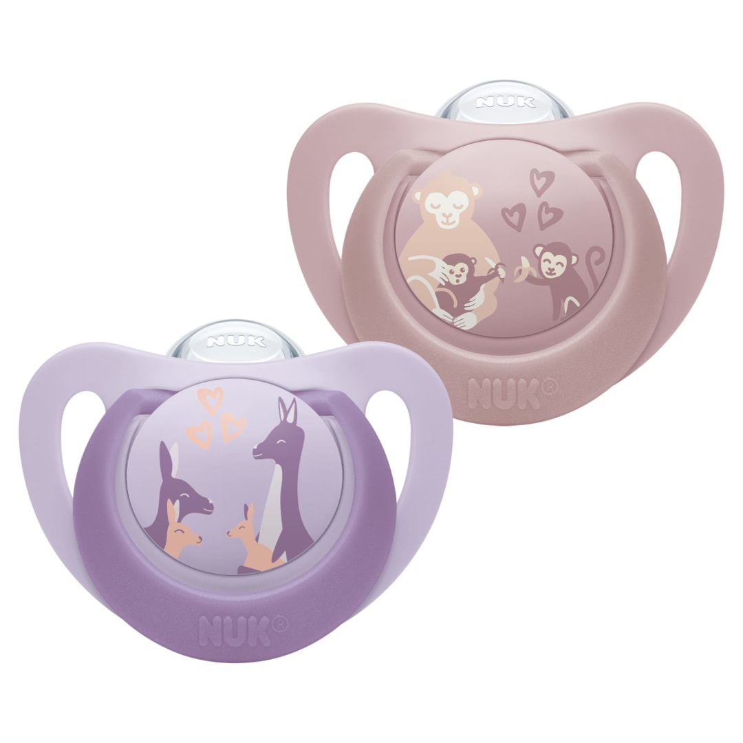 NUK FC PACI SI3 CL2 MONKEY/KANGAROO 2/BO